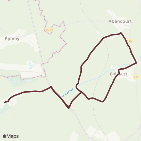 TUC - Scolaire RPI Aubencheul-au-Bac - Haynecourt - Sancourt - Blécourt map