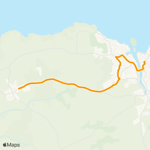 TUD'bus Poullan-sur-Mer map