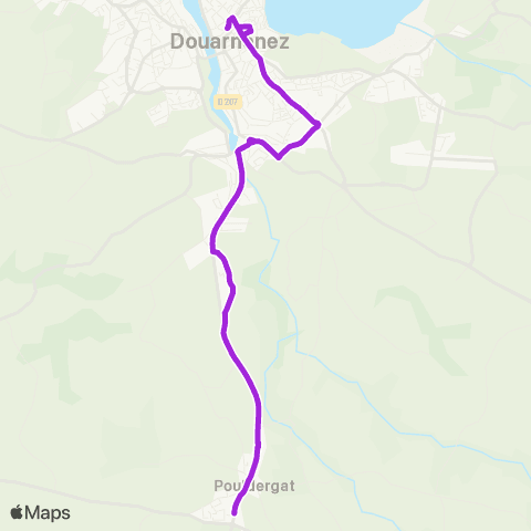 TUD'bus Pouldergat map