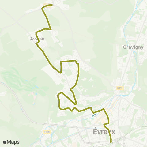 Transurbain Saint-Michel > Centre-ville map