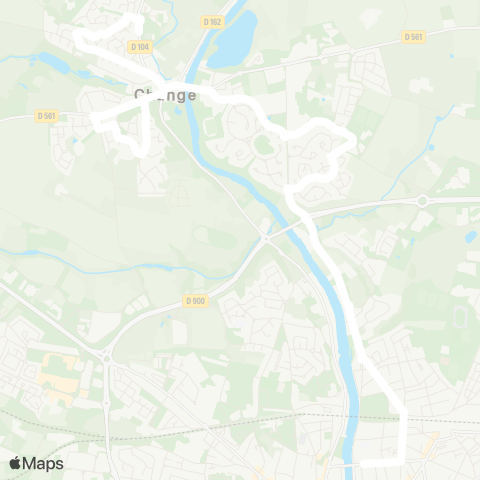 TUL Scolaires Changé map