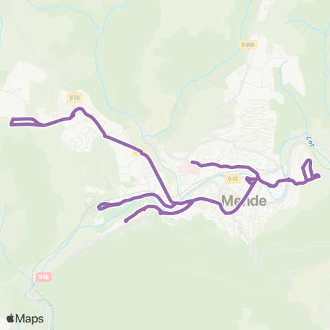 Max Mande Mobilités Le samedi map
