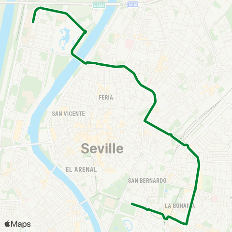 TUSSAM Circular Exterior 2 map