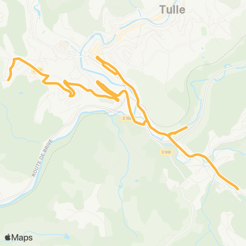 TuT Virevialle - Laguenne map