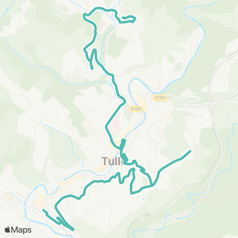 TuT Gare - Fontaines map