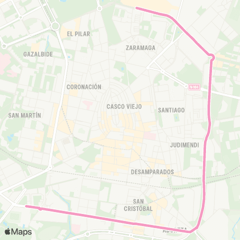 TUVISA Bei a map