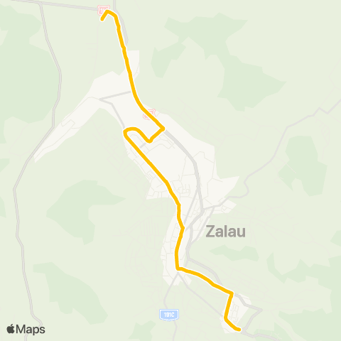 Transurbis Bradet - Gara map