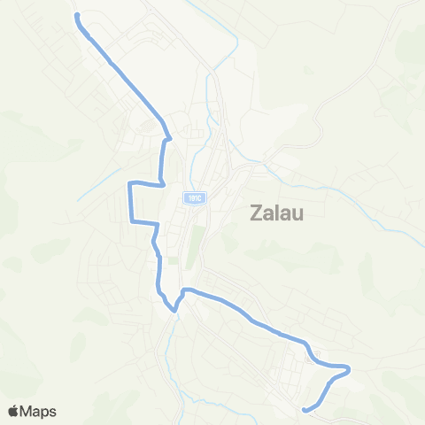 Transurbis Bradet - Generala C. Coposu Tur map