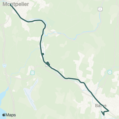 Tri-Valley Transit City Route Mid-Day / City Commuter map