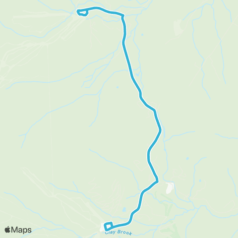 Tri-Valley Transit Mount Ellen map