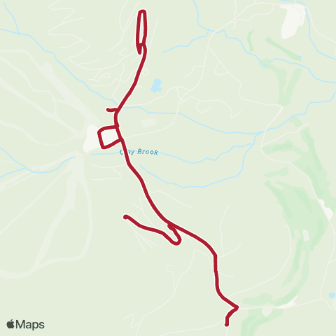 Tri-Valley Transit Mountain Condos map
