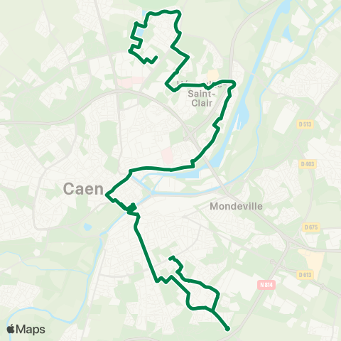 Twisto Hérouville Sphère - Caen Poincaré map