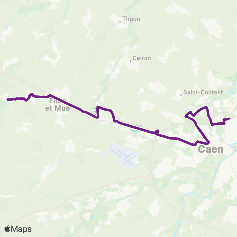 Twisto Thue et Mue Brouay Mairie - Caen Théâtre map