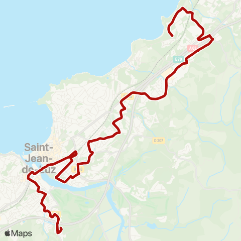 Txik Txak Tardets-Sorholus - Bayonne map