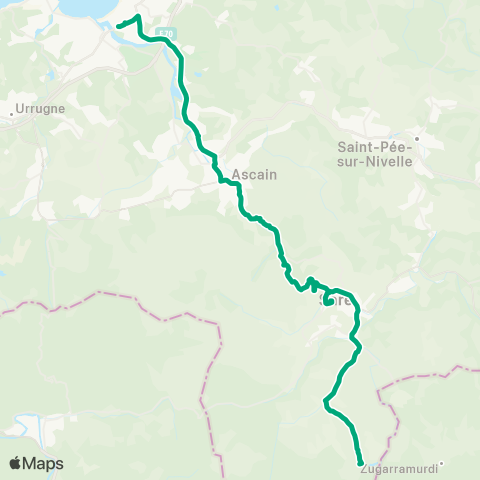 Txik Txak Saint-Jean-de-Luz - Sare map