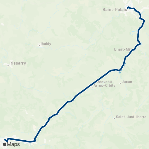 Txik Txak Saint-Palais - Saint-Jean-Pied-de-Port map