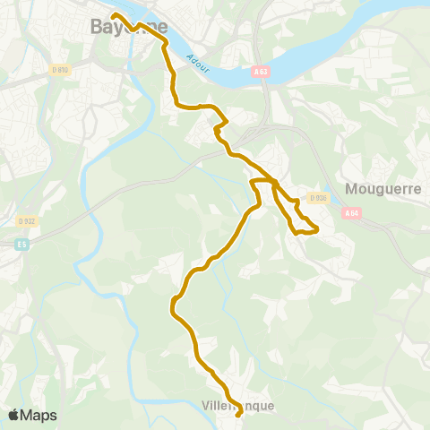 Txik Txak Place des Basques - Villefranque École map