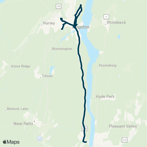 UCAT River map