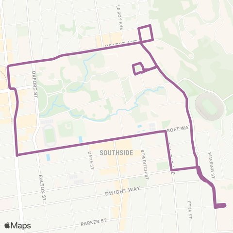 Bear Transit NSN map