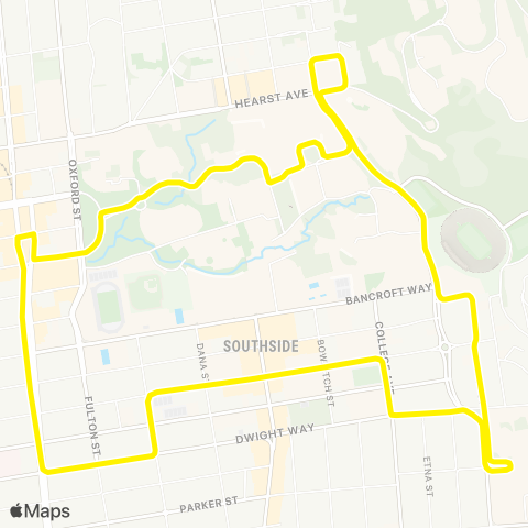 Bear Transit NSS map