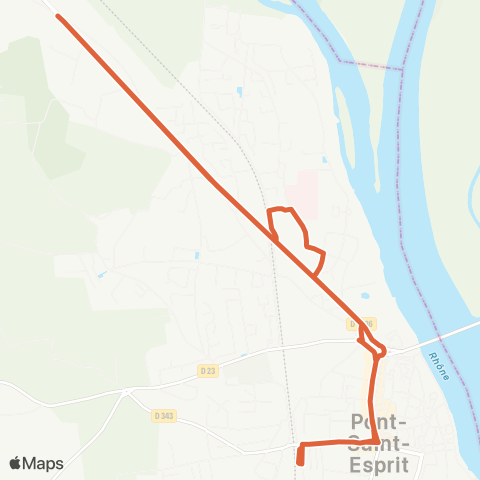 UGGO Mobilités Gallier - Gare/PEM map