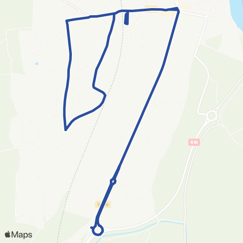 UGGO Mobilités ZA Porte Sud - Gare/PEM map
