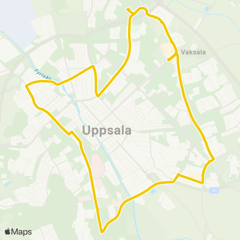 UL Uppsala Gränbystaden—Uppsala Gränbystaden map