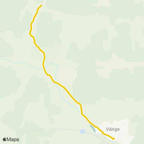 UL Vänge Skola—Karbo map