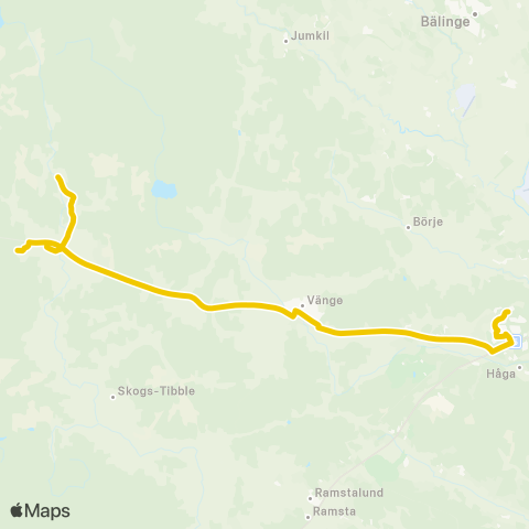 UL Bärby 848—Vänge Skola map