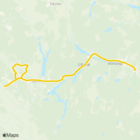 UL Funboslätt—Funbo Skolslinga map