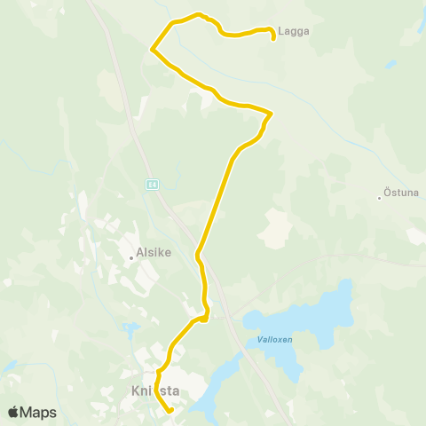 UL Lagga Skola—Knivsta Thunmanskolan map