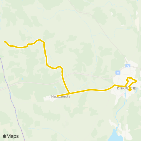 UL Enköping Westerlundska Gymnasiet—Skälby Vägskäl map