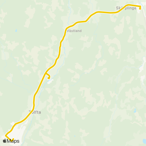 UL Skärplinge Bussterminal—Tierp Station map