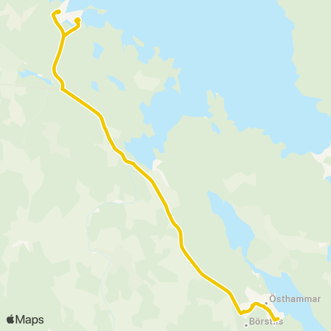 UL Östhammar Trastgatan—Forsmarks Kraftverk 3 map