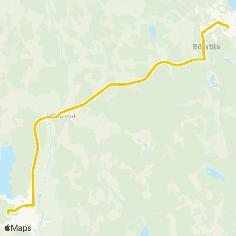 UL Gimo Bruksgymnasiet—Alunda Bussterminal map