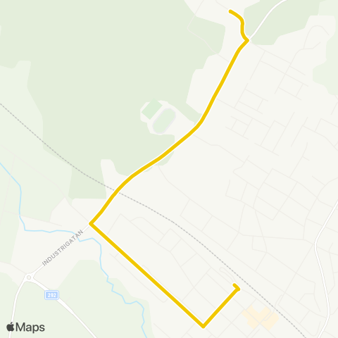 UL Tierp Atlas Copco—Tierp Station map