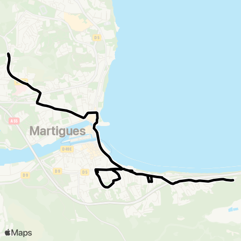Ulysse Scolaires Lycée J Lurçat - Collège M Pagnol map