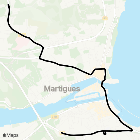 Ulysse Scolaires Lycée J Lurçat - Collège M Pagnol map