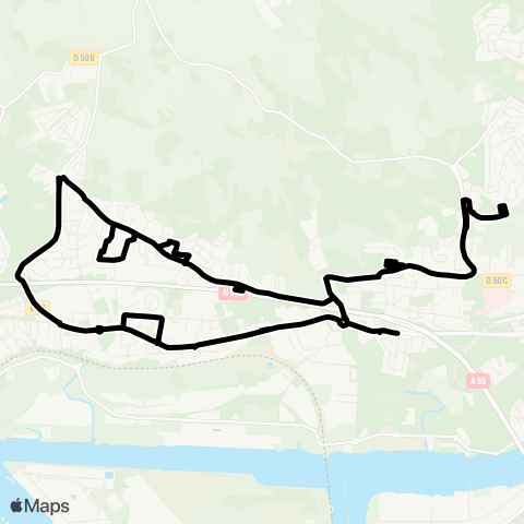 Ulysse Scolaires Collège M Pagnol - Lycée J Lurçat map