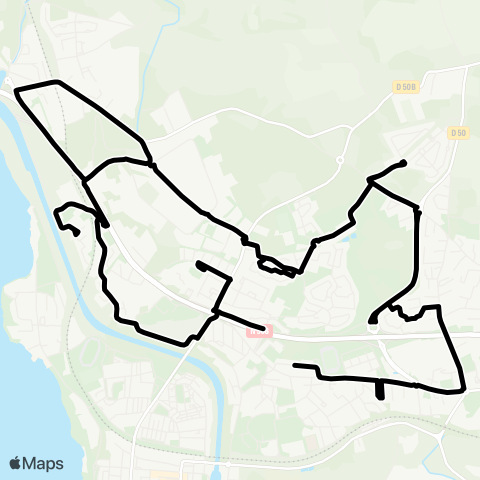 Ulysse Scolaires CLG Eluard Mistral LYC Moulin Mongrand map