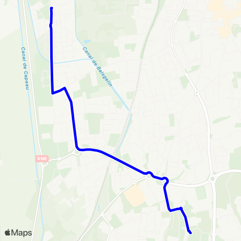 Ulysse Scolaires Capeau Romarin Ecole J Ferry map