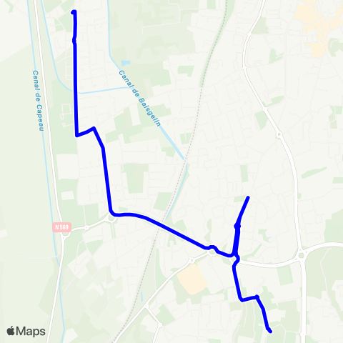 Ulysse Scolaires Capeau Romarin Ecole J Ferry map