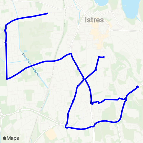 Ulysse Scolaires Manne - Gare map