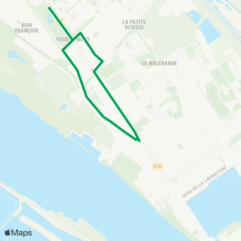 Ulysse TAD PSL Allô le bus map