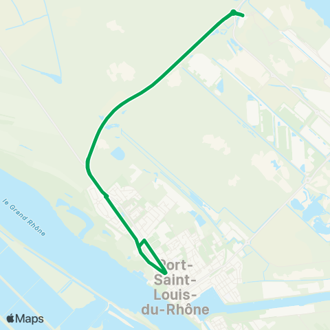 Ulysse Navette TGV Allô le bus map