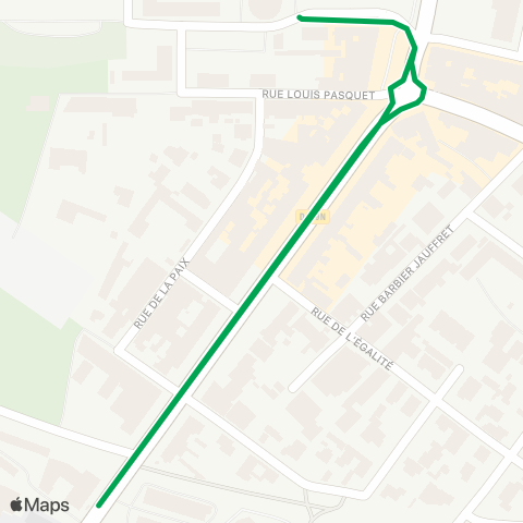 Ulysse TAD Grans Cornillon-Confoux Allô le bus map