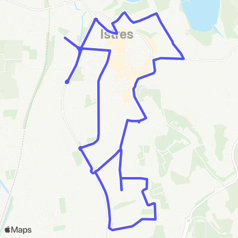 Ulysse Navette Circé Allô le bus map