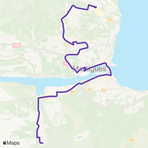 Ulysse Scolaires 2326 map