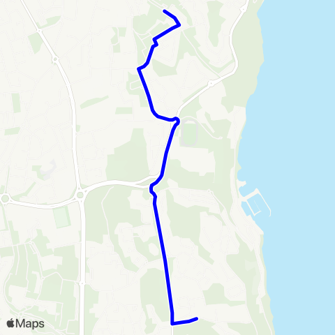 Ulysse Scolaires Circuit Prédina - Armanet map