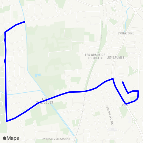 Ulysse Scolaires Circuit Calamand map